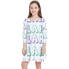 Blah Blah Kids  Quarter Sleeve Skater Dress