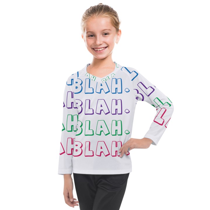 Blah Blah Kids  Long Mesh Tee