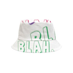 Blah Blah Bucket Hat (kids)