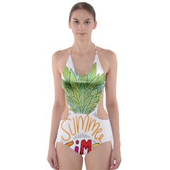 Summer Time Cut-out One Piece Swimsuit by designsbymallika