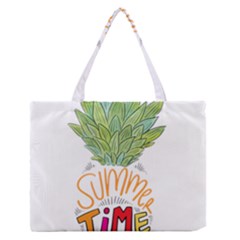 Summer Time Zipper Medium Tote Bag by designsbymallika