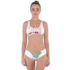 Summer Time Criss Cross Bikini Set by designsbymallika