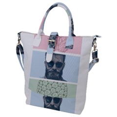 Summer Love Buckle Top Tote Bag by designsbymallika