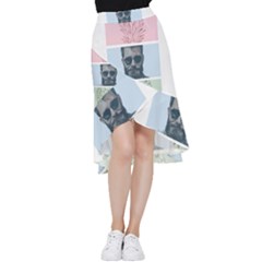 Summer Love Frill Hi Low Chiffon Skirt