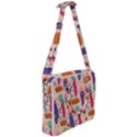 Minimal Floral Art Cross Body Office Bag View2