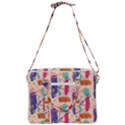 Minimal Floral Art Cross Body Office Bag View3