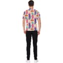 Minimal Floral Art Men s Short Sleeve Rash Guard View2