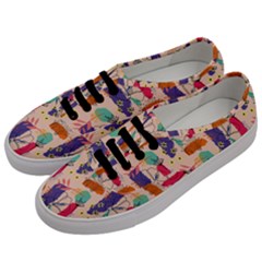 Minimal Floral Art Men s Classic Low Top Sneakers by designsbymallika