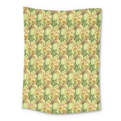 Green Pastel Pattern Medium Tapestry by designsbymallika