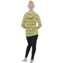 Green Pastel Pattern Women s Hooded Pullover View2