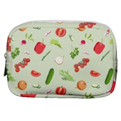 Seamless Pattern With Vegetables  Delicious Vegetables Make Up Pouch (small) by SychEva