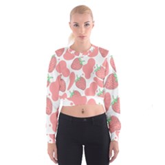 Strawberry Cow Pet Cropped Sweatshirt