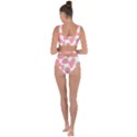 Strawberry Cow Pet Bandaged Up Bikini Set  View2