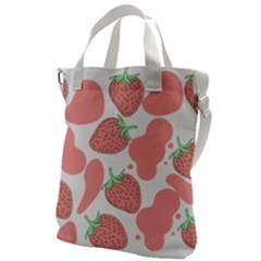 Strawberry Cow Pet Canvas Messenger Bag