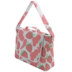 Strawberry Cow Pet Box Up Messenger Bag by Magicworlddreamarts1