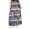 Techno Bouquet Maxi Chiffon Skirt View1