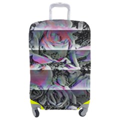 Techno Bouquet Luggage Cover (medium) by MRNStudios