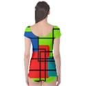 Colorful Rectangle boxes Boyleg Leotard  View2