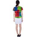 Colorful Rectangle boxes Women s Sports Top View2