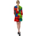 Colorful Rectangle boxes Mini Skater Shirt Dress View2