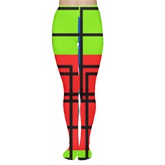 Colorful Rectangle Boxes Tights