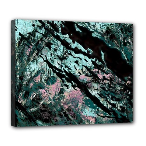 Shallow Water Deluxe Canvas 24  X 20  (stretched) by MRNStudios