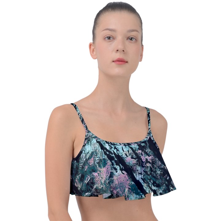 Shallow Water Frill Bikini Top