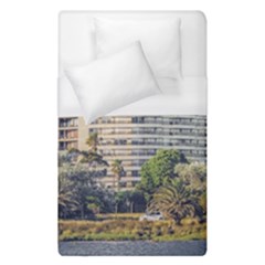 Urban Coastal Scene, Montevideo Uruguay Duvet Cover (single Size) by dflcprintsclothing