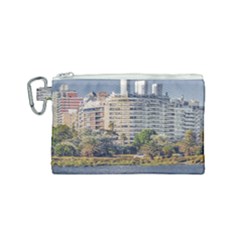 Urban Coastal Scene, Montevideo Uruguay Canvas Cosmetic Bag (small)