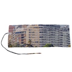 Urban Coastal Scene, Montevideo Uruguay Roll Up Canvas Pencil Holder (s) by dflcprintsclothing