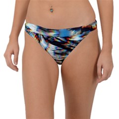 Rainbow Vortex Band Bikini Bottom by MRNStudios