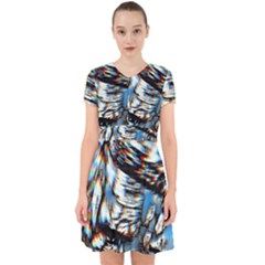 Rainbow Vortex Adorable In Chiffon Dress by MRNStudios