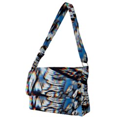 Rainbow Vortex Full Print Messenger Bag (l) by MRNStudios