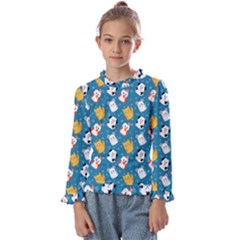 Funny Pets Kids  Frill Detail Tee