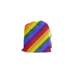 Lgbt Pride Motif Flag Pattern 1 Drawstring Pouch (xs)