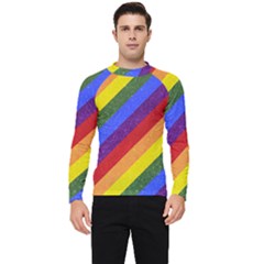 Lgbt Pride Motif Flag Pattern 1 Men s Long Sleeve Rash Guard