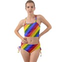 Lgbt Pride Motif Flag Pattern 1 Mini Tank Bikini Set View1