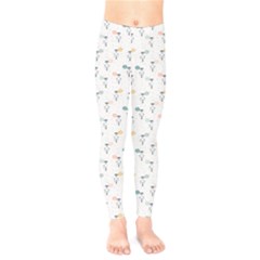 Robots Polka 5x5 Kids  Leggings