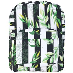 Minimal Stripes Pattern Full Print Backpack by designsbymallika