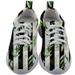 Minimal Stripes Pattern Kids Athletic Shoes by designsbymallika