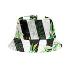 Minimal Stripes Pattern Bucket Hat