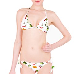 Fruits, Vegetables And Berries Classic Bikini Set by SychEva