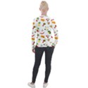 Fruits, Vegetables And Berries Velvet Zip Up Jacket View2