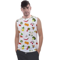 Fruits, Vegetables And Berries Men s Regular Tank Top by SychEva