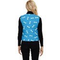 Dog Love Women s Short Button Up Puffer Vest View2