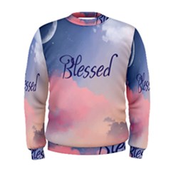 Blessed Men s Sweatshirt by designsbymallika