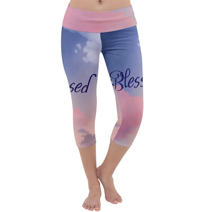 Blessed Capri Yoga Leggings