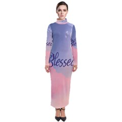 Blessed Turtleneck Maxi Dress