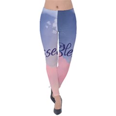 Blessed Velvet Leggings by designsbymallika