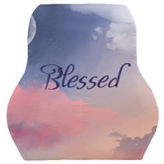 Blessed Car Seat Back Cushion  by designsbymallika